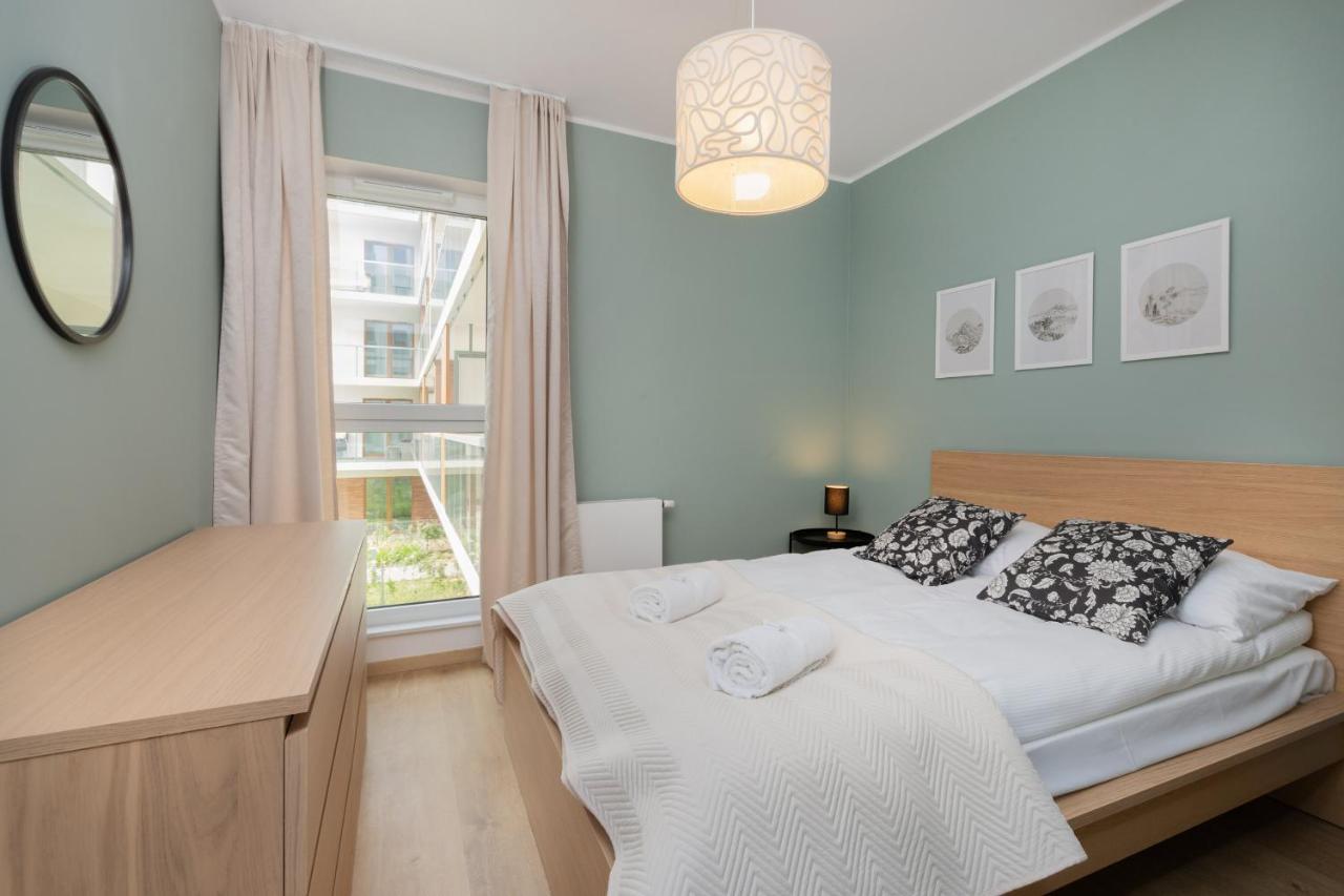 Bright & Stylish Apartment With Balcony 1,5 Km To Gdansk Main City By Noclegi Renters 외부 사진