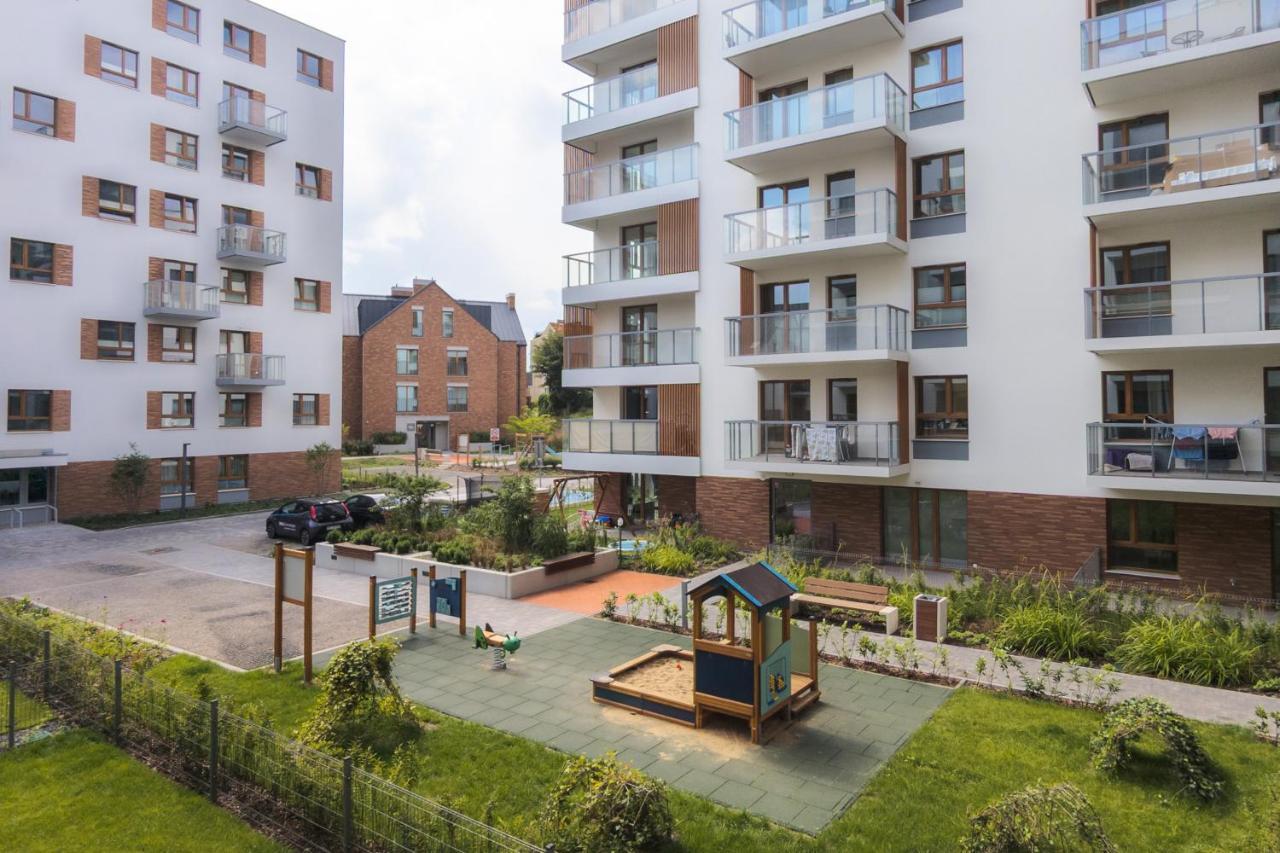 Bright & Stylish Apartment With Balcony 1,5 Km To Gdansk Main City By Noclegi Renters 외부 사진